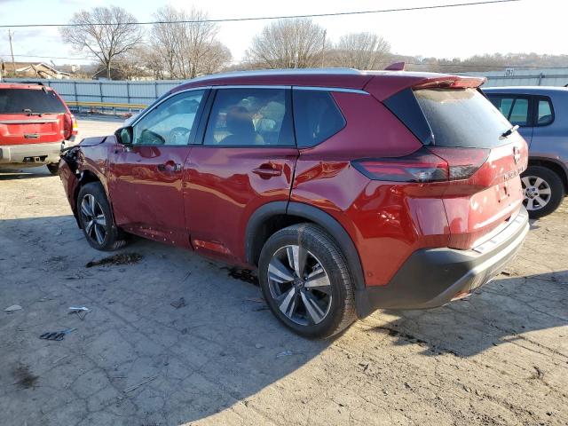 5N1BT3CAXPC831032 - 2023 NISSAN ROGUE SL RED photo 2