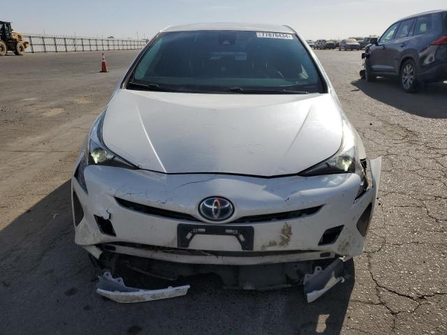 JTDKBRFU7J3059273 - 2018 TOYOTA PRIUS WHITE photo 5