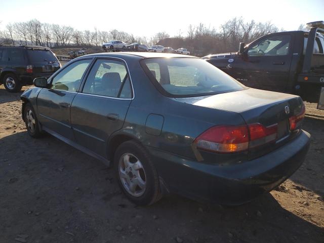 1HGCG56492A141244 - 2002 HONDA ACCORD LX GREEN photo 2