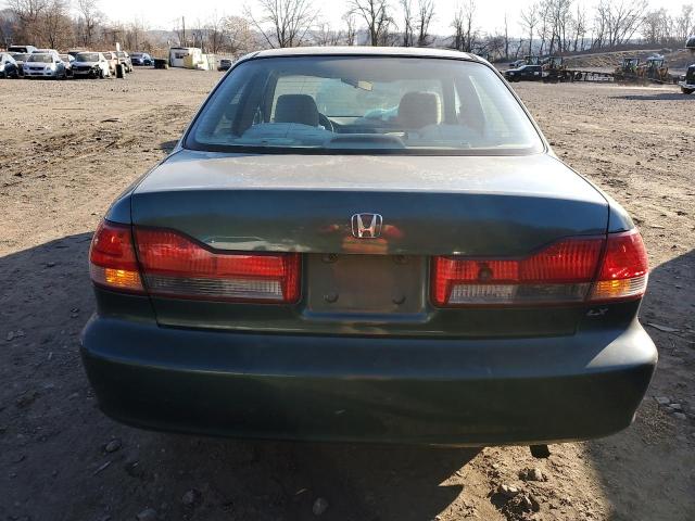 1HGCG56492A141244 - 2002 HONDA ACCORD LX GREEN photo 6