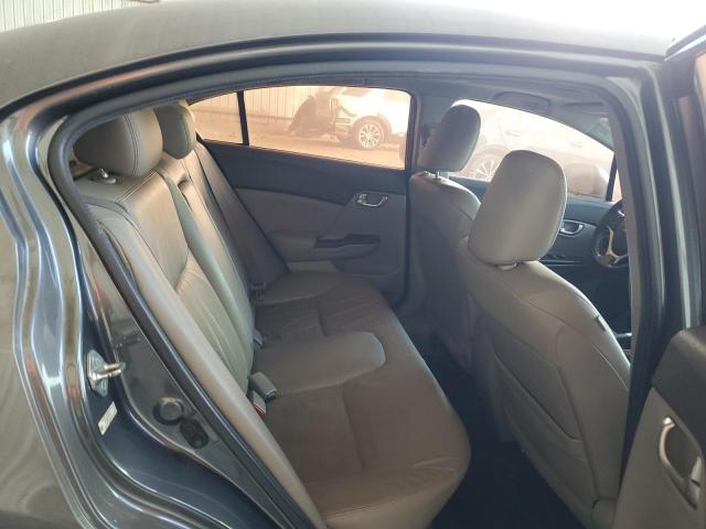 2HGFB2F95CH569157 - 2012 HONDA CIVIC EXL ნაცრისფერი ფოტო 10