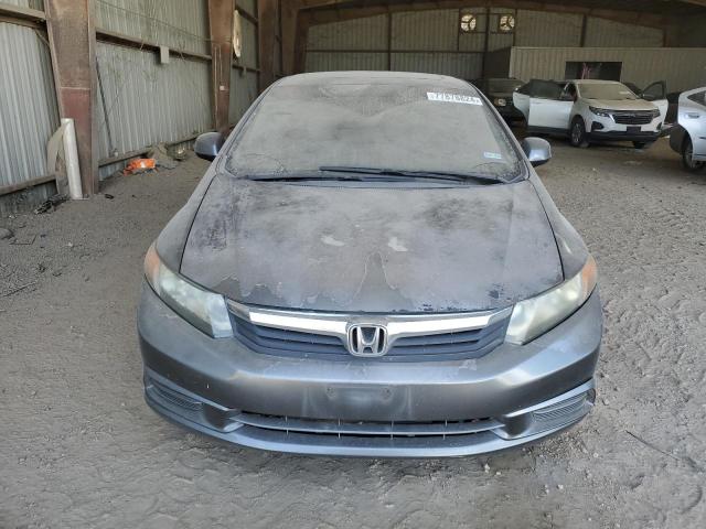 2HGFB2F95CH569157 - 2012 HONDA CIVIC EXL GRAY photo 5