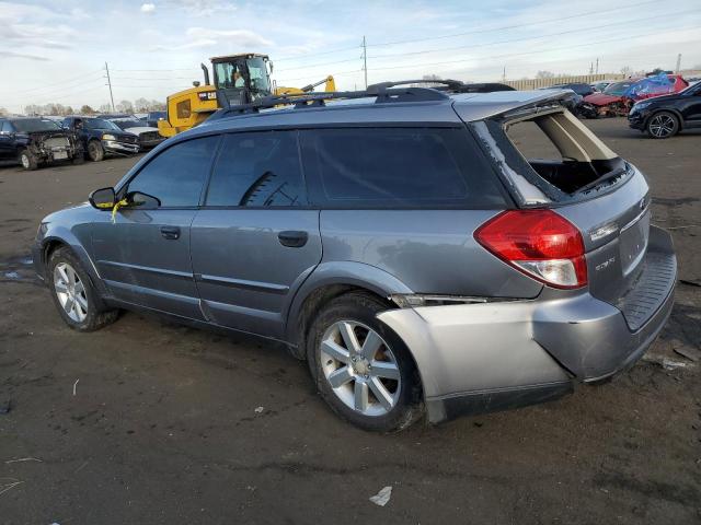 4S4BP61C187305750 - 2008 SUBARU OUTBACK 2.5I CHARCOAL photo 2