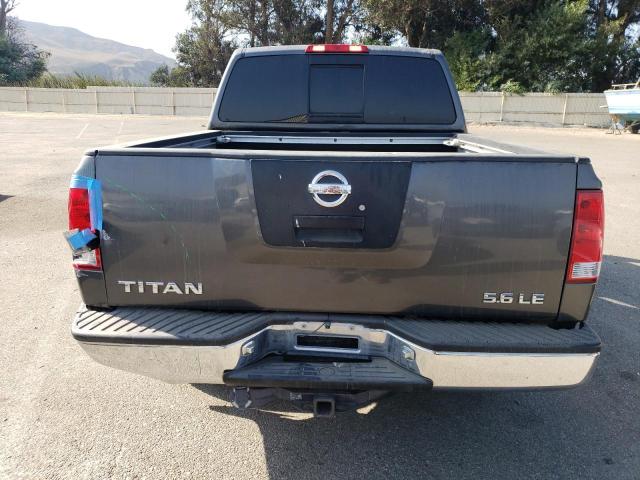 1N6AA07A74N557431 - 2004 NISSAN TITAN XE GRAY photo 6