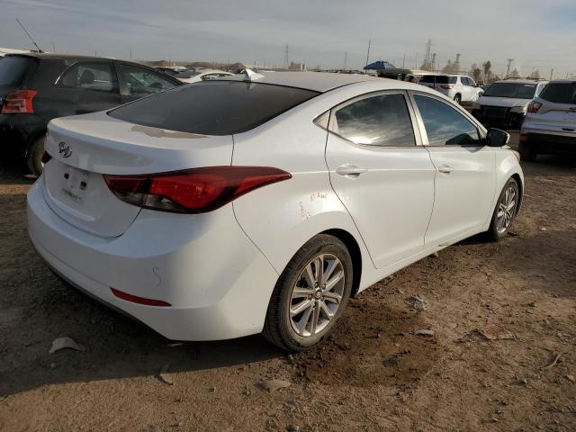 5NPDH4AE0FH562035 - 2015 HYUNDAI ELANTRA SE WHITE photo 3