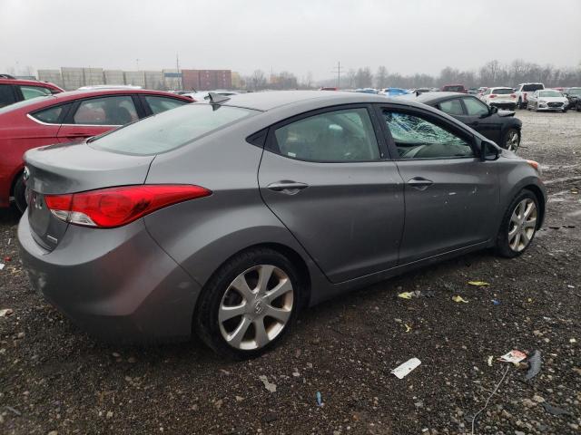 5NPDH4AE7DH385383 - 2013 HYUNDAI ELANTRA GLS GRAY photo 3