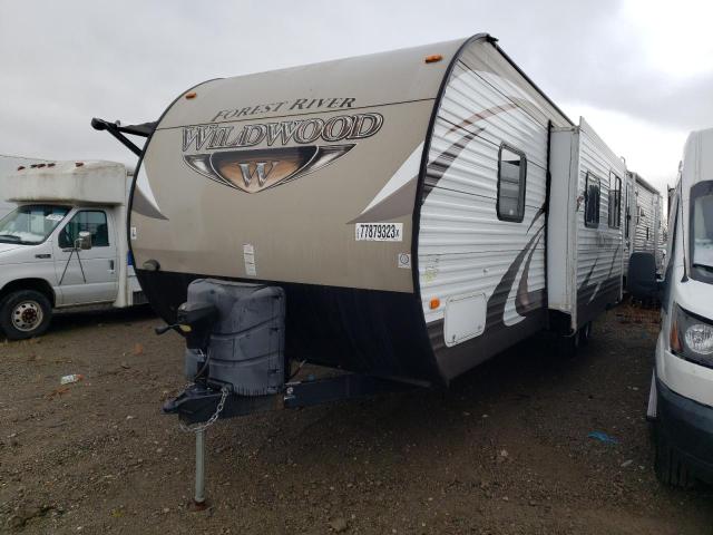 4X4TWDF28FA255567 - 2015 WILDWOOD TRAILER WHITE photo 3