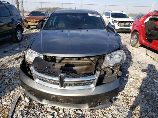 1C3CDZCB6DN586431 - 2013 DODGE AVENGER SXT GRAY photo 5