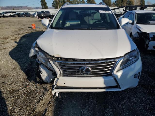 2T2ZK1BA5FC174864 - 2015 LEXUS RX 350 WHITE photo 5