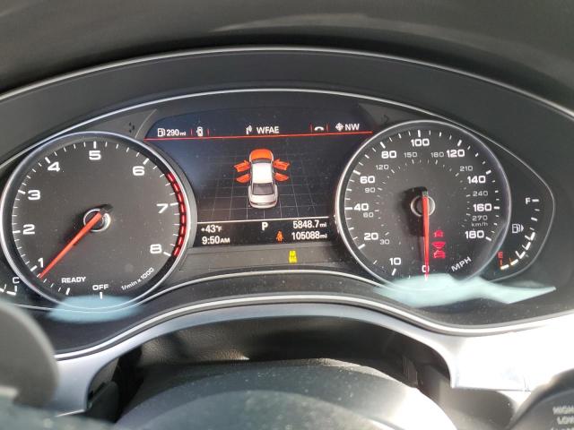 WAUHGAFC9GN016097 - 2016 AUDI A6 PRESTIGE შავი ფოტო 9