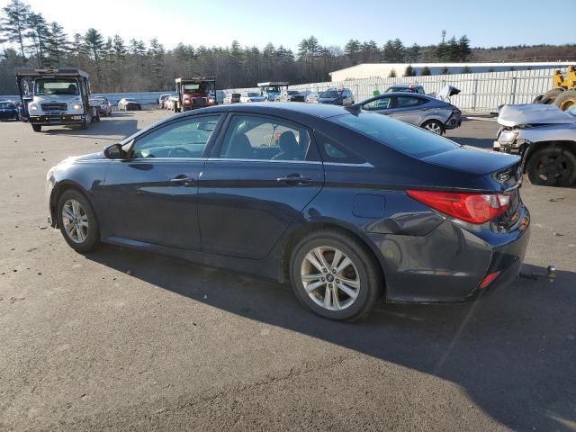 5NPEB4AC4EH860333 - 2014 HYUNDAI SONATA GLS BLACK photo 2