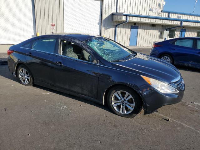 5NPEB4AC4EH860333 - 2014 HYUNDAI SONATA GLS BLACK photo 4