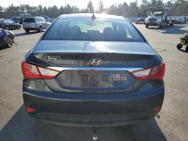 5NPEB4AC4EH860333 - 2014 HYUNDAI SONATA GLS BLACK photo 6