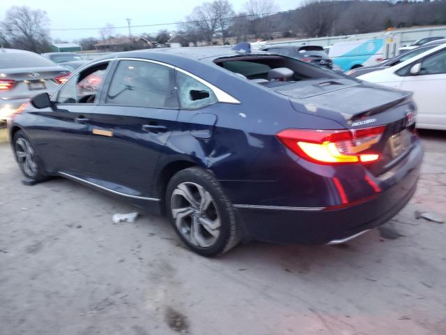 1HGCV1F49JA081513 - 2018 HONDA ACCORD EX BLUE photo 2