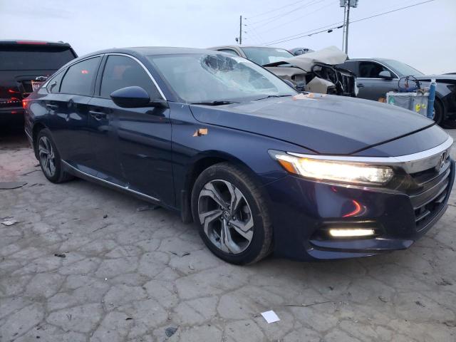 1HGCV1F49JA081513 - 2018 HONDA ACCORD EX BLUE photo 4