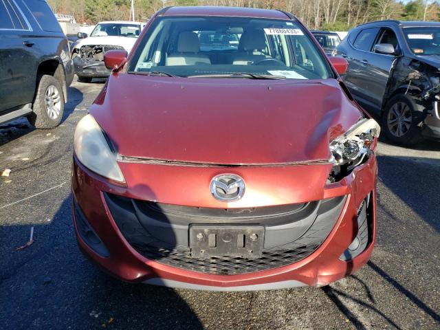 JM1CW2BL7C0111874 - 2012 MAZDA 5 RED photo 5