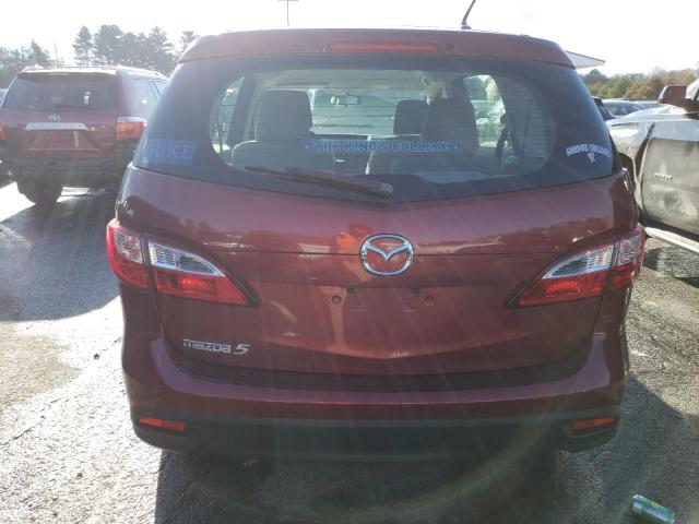 JM1CW2BL7C0111874 - 2012 MAZDA 5 RED photo 6