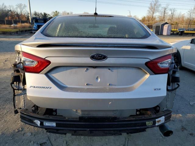 3FA6P0H73FR126116 - 2015 FORD FUSION SE SILVER photo 6