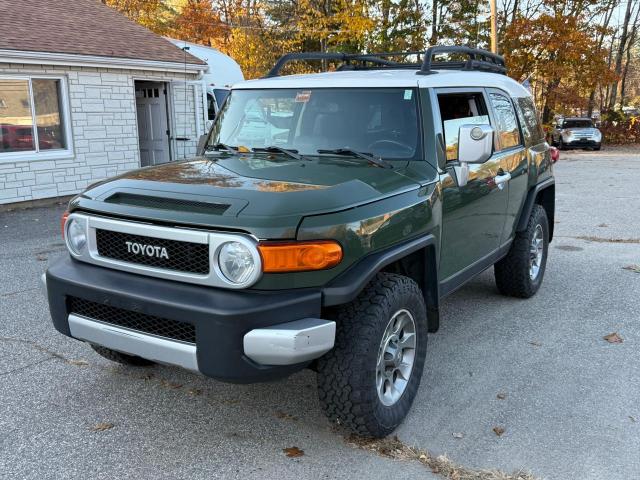 JTEBU4BF8DK161319 - 2013 TOYOTA FJ CRUISER GREEN photo 2