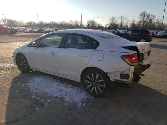 19XFB2F97FE020851 - 2015 HONDA CIVIC EXL თეთრი ფოტო 2