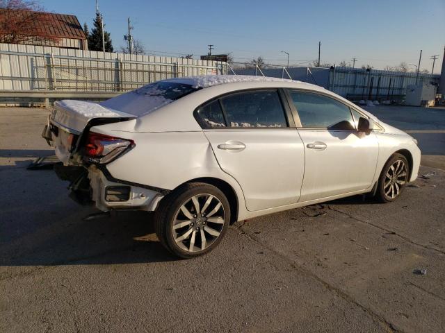 19XFB2F97FE020851 - 2015 HONDA CIVIC EXL თეთრი ფოტო 3