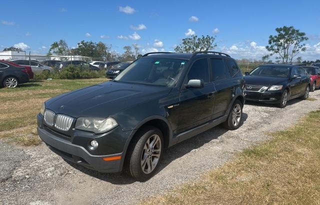 WBXPC93437WF08288 - 2007 BMW X3 3.0SI GREEN photo 2