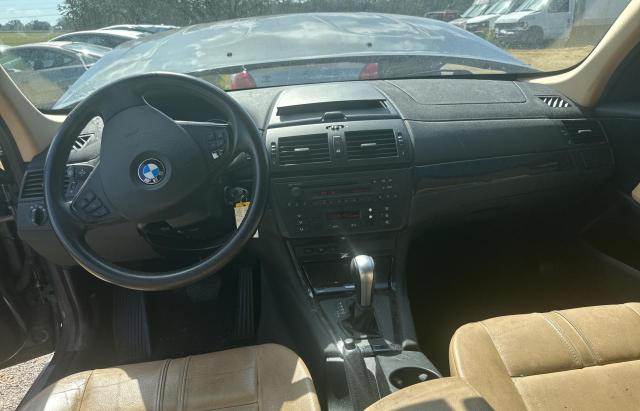 WBXPC93437WF08288 - 2007 BMW X3 3.0SI GREEN photo 9