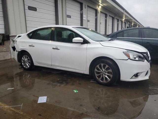 3N1AB7AP9HY353876 - 2017 NISSAN SENTRA S WHITE photo 4