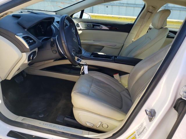 3LN6L2G95FR603144 - 2015 LINCOLN MKZ WHITE photo 7