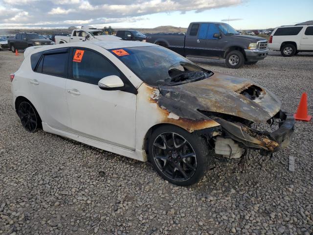 JM1BL1L45C1620829 - 2012 MAZDA SPEED 3 WHITE photo 4