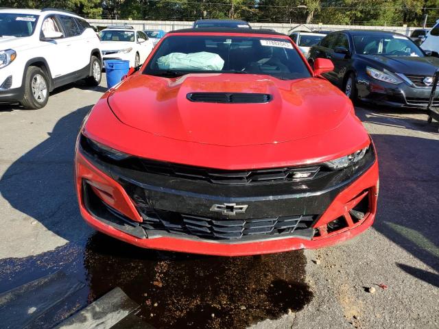 1G1FH3D77K0138884 - 2019 CHEVROLET CAMARO SS RED photo 5