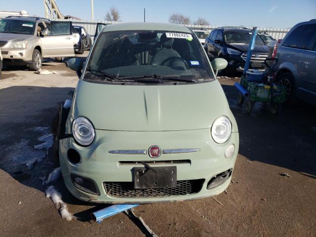 3C3CFFBR6FT753669 - 2015 FIAT 500 SPORT GREEN photo 5