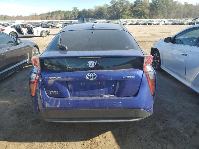 JTDKBRFU2J3603680 - 2018 TOYOTA PRIUS BLUE photo 6