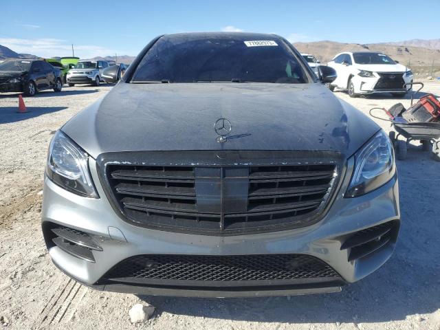 WDDUG8DB0JA415800 - 2018 MERCEDES-BENZ S 560 GRAY photo 5