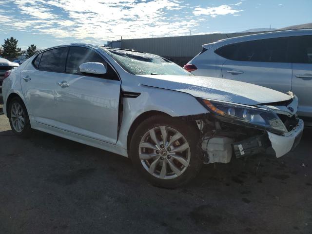 5XXGN4A75EG329317 - 2014 KIA OPTIMA EX WHITE photo 4