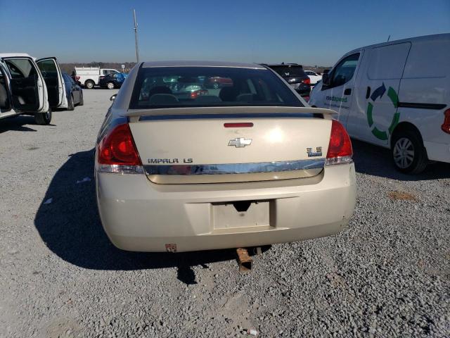 2G1WB58K889219967 - 2008 CHEVROLET IMPALA LS TAN photo 6