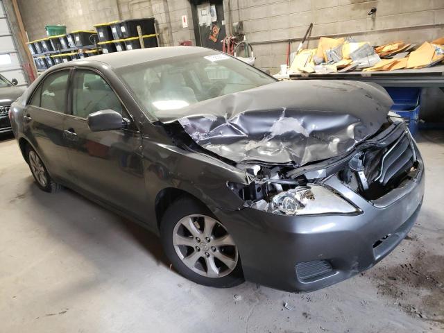 4T4BF3EK5BR156258 - 2011 TOYOTA CAMRY BASE GRAY photo 4