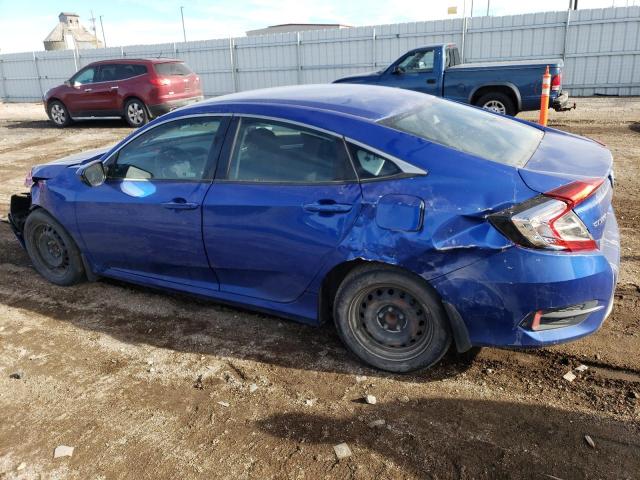 19XFC2F63KE040401 - 2019 HONDA CIVIC LX BLUE photo 2