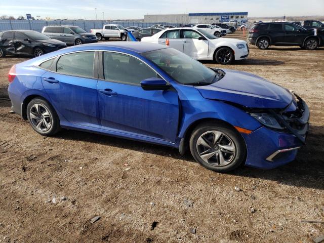 19XFC2F63KE040401 - 2019 HONDA CIVIC LX BLUE photo 4