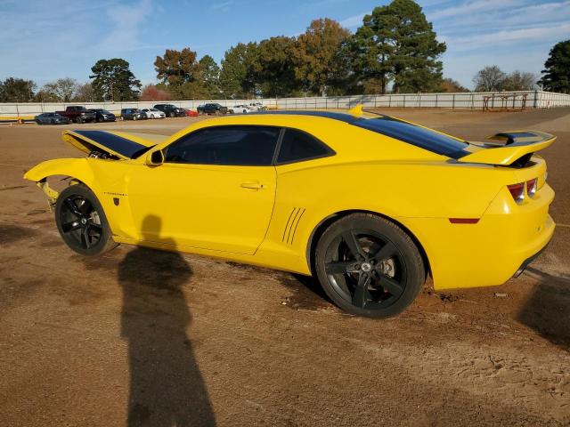 2G1FC1E34C9164557 - 2012 CHEVROLET CAMARO LT YELLOW photo 2