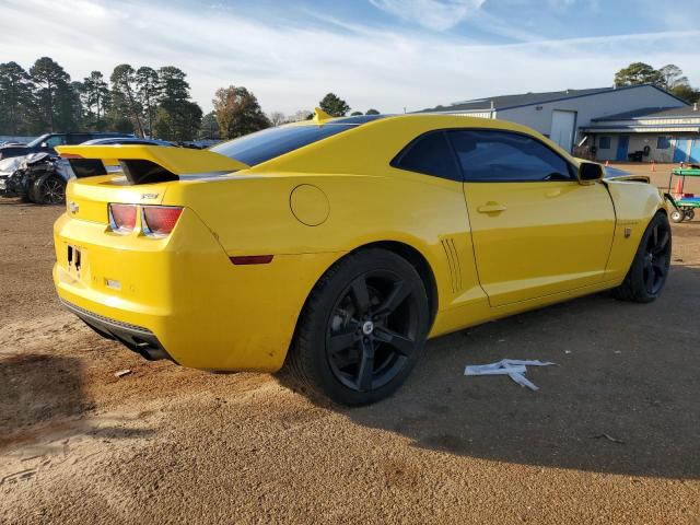 2G1FC1E34C9164557 - 2012 CHEVROLET CAMARO LT YELLOW photo 3