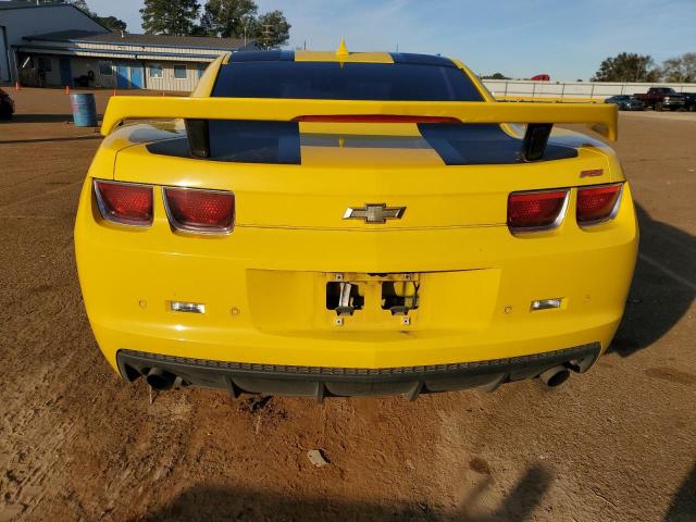 2G1FC1E34C9164557 - 2012 CHEVROLET CAMARO LT YELLOW photo 6