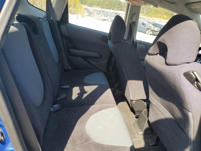 JHMGD37697S053775 - 2007 HONDA FIT S BLUE photo 10