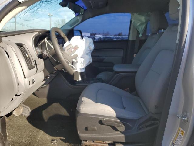 1GTG5BENXJ1128144 - 2018 GMC CANYON SILVER photo 7