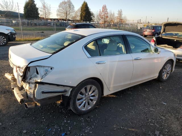 1HGCR3F80DA014905 - 2013 HONDA ACCORD EXL WHITE photo 3