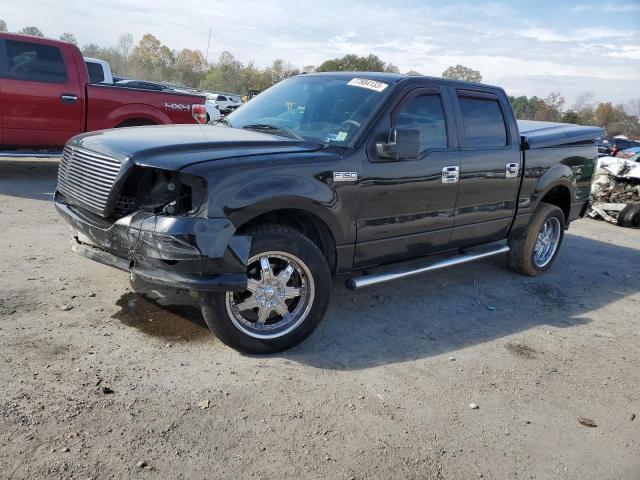 1FTPW12V47KC18937 - 2007 FORD F150 SUPERCREW BLACK photo 1