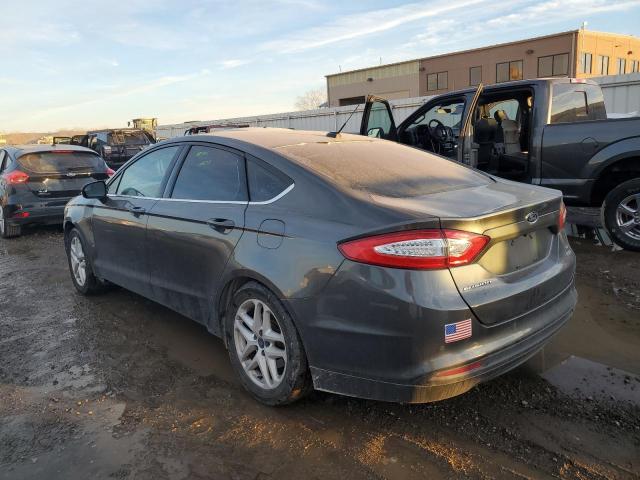 1FA6P0HD6F5116771 - 2015 FORD FUSION SE GRAY photo 2