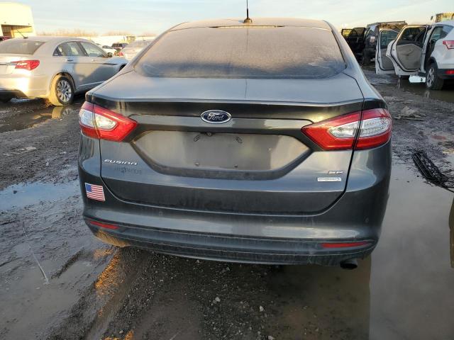 1FA6P0HD6F5116771 - 2015 FORD FUSION SE GRAY photo 6