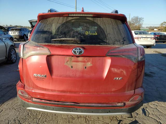 2T3WFREV1GW287730 - 2016 TOYOTA RAV4 XLE RED photo 6