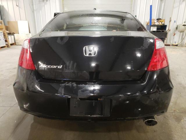 1HGCS12868A002438 - 2008 HONDA ACCORD EXL BLACK photo 6